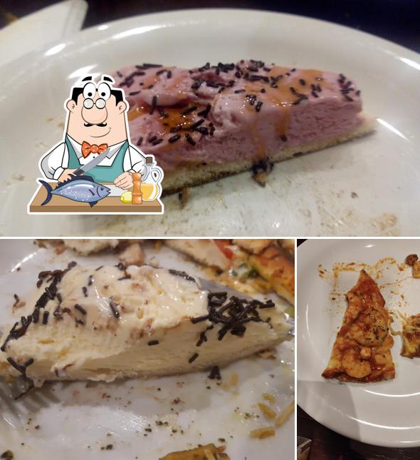 Salmão grelhado em Baika Pizzaria Passo Fundo