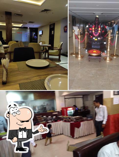 The restaurant's interior and exterior