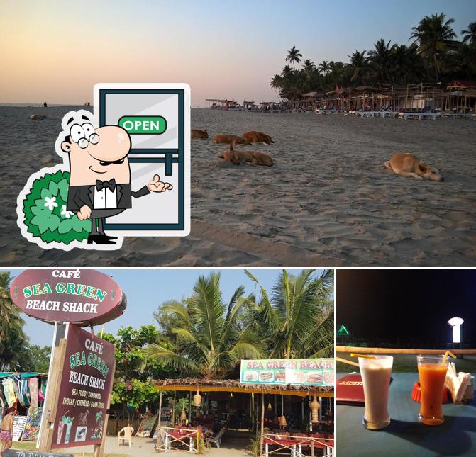 Sea Green Beach Shack - By Ananas is distinguished by exterior and beverage