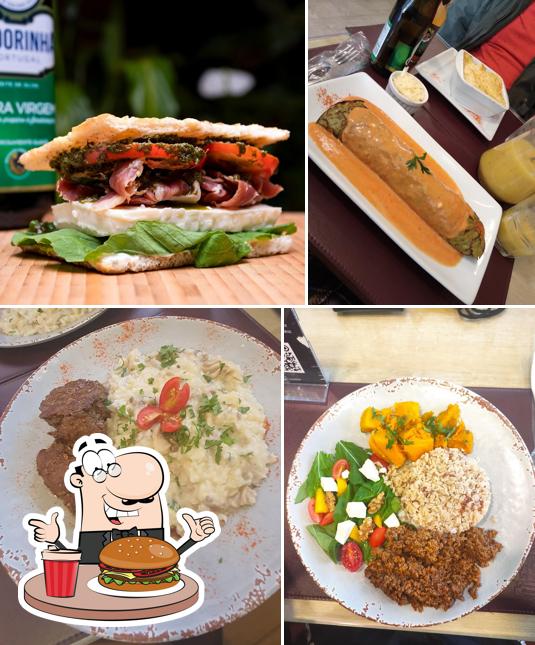 Consiga um hambúrguer no Pega Leve