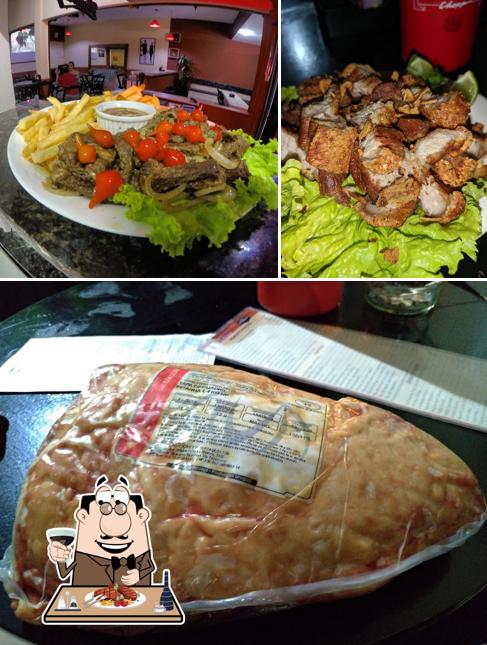 Experimente refeições de carne no Assembleia do Espeto