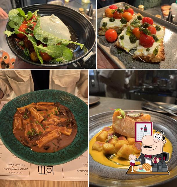 Peça refeições de carne no Lotti Cucina Italiana