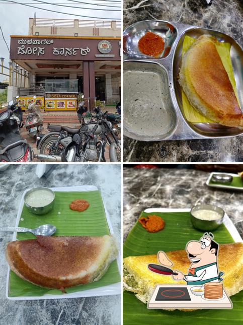 Pancakes at Mulbagal Dosa Corner