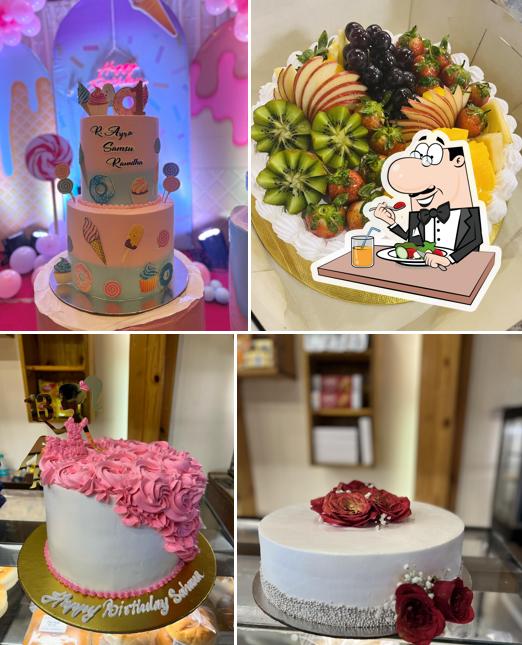 Food at The Most wanted Cake Shop