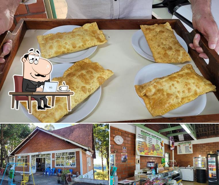 O interior do Salada de Frutas Dona Pamonha