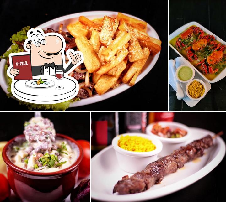 Comida em Mangal Bar e Resto