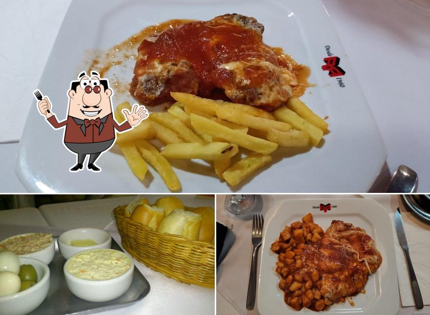 Comida em Restaurante Roma