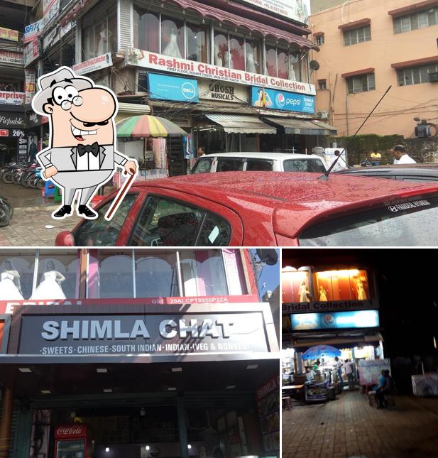 The exterior of Shimla Chat