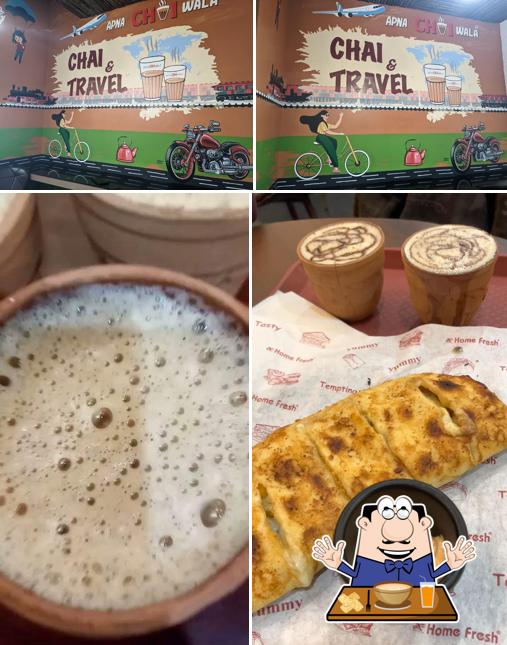 This is the image showing food and exterior at Apna Chai Wala