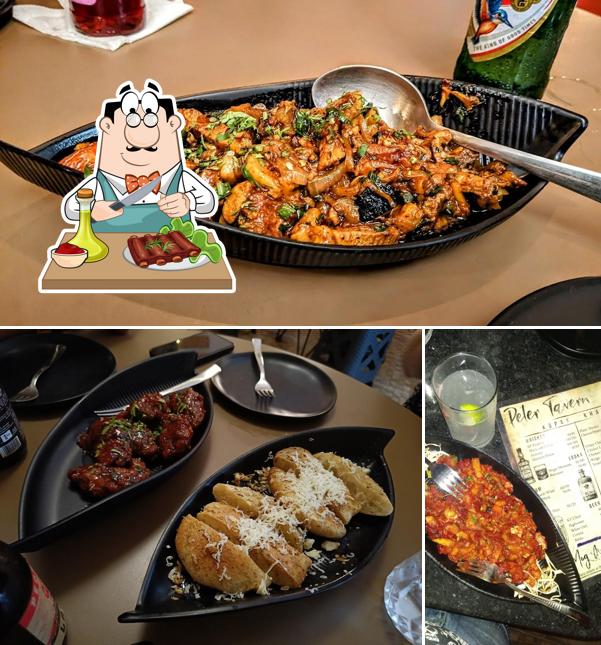 Baby back ribs at Peter Tavern