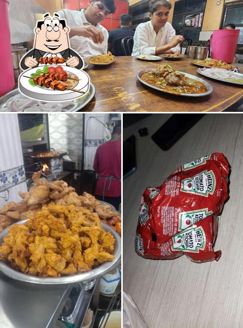 Food at Ansari chicken corner