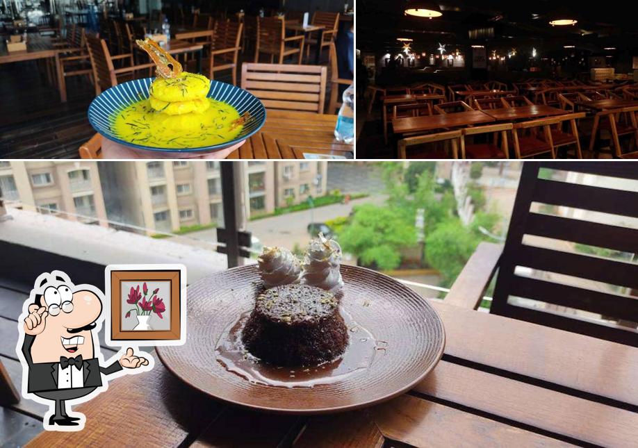 The interior of Brew and Barbeque - A Microbrewery Pub