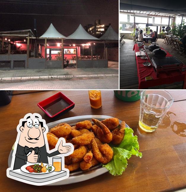 Tempura de camarão em Opis Bar & Restaurante Praia Brava