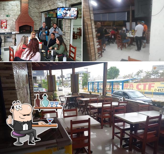 O interior do Restaurante do Cabeção