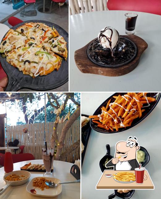 French fries at Kings Park Cafe