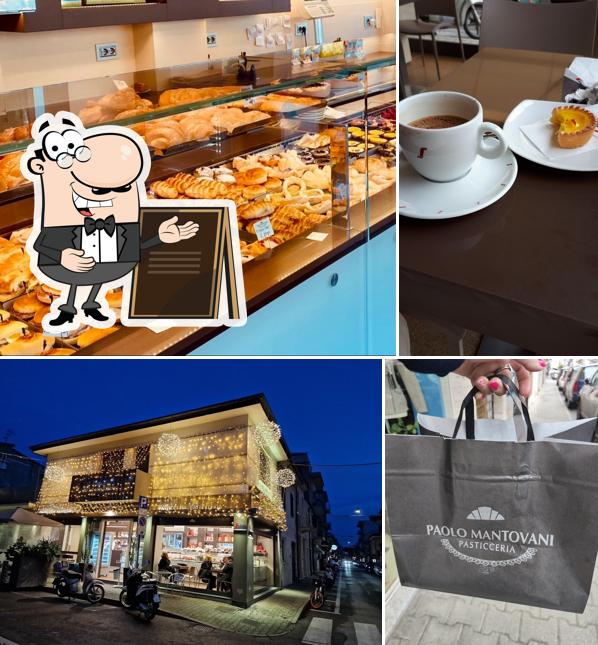 PASTICCERIA PAOLO MANTOVANI si caratterizza per la esterno e interni