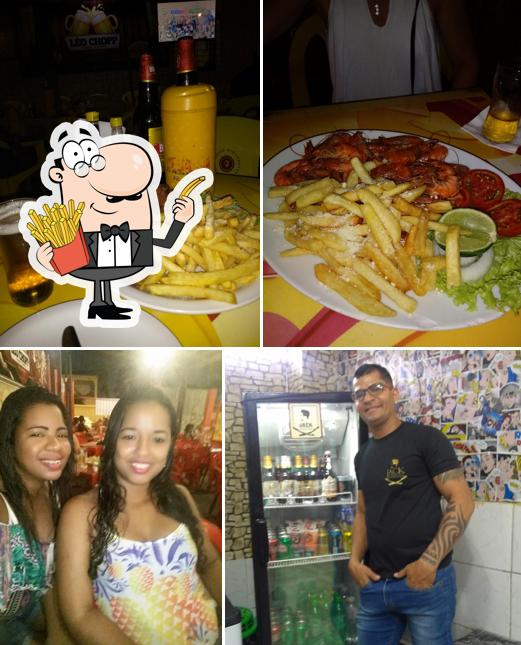 Peça fritas no Léo Chopp - Água Fria