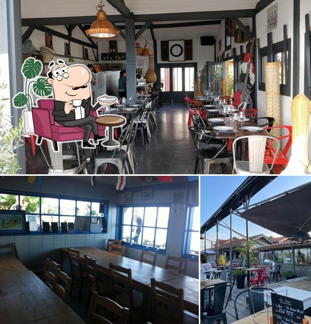 Découvrez l'intérieur de Cabane 24 degustation Huîtres Téchoueyres