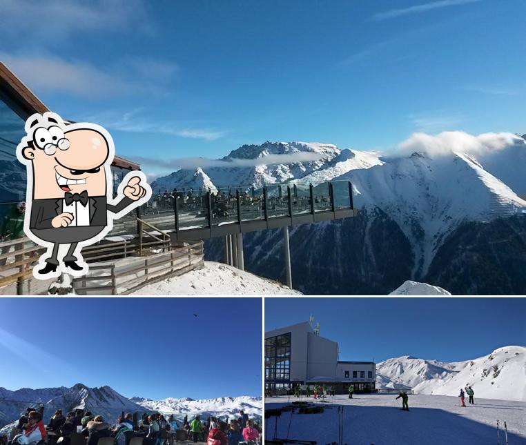 L'area esterna è una caratteristica importante di Sattel Panorama Bar and Restaurant