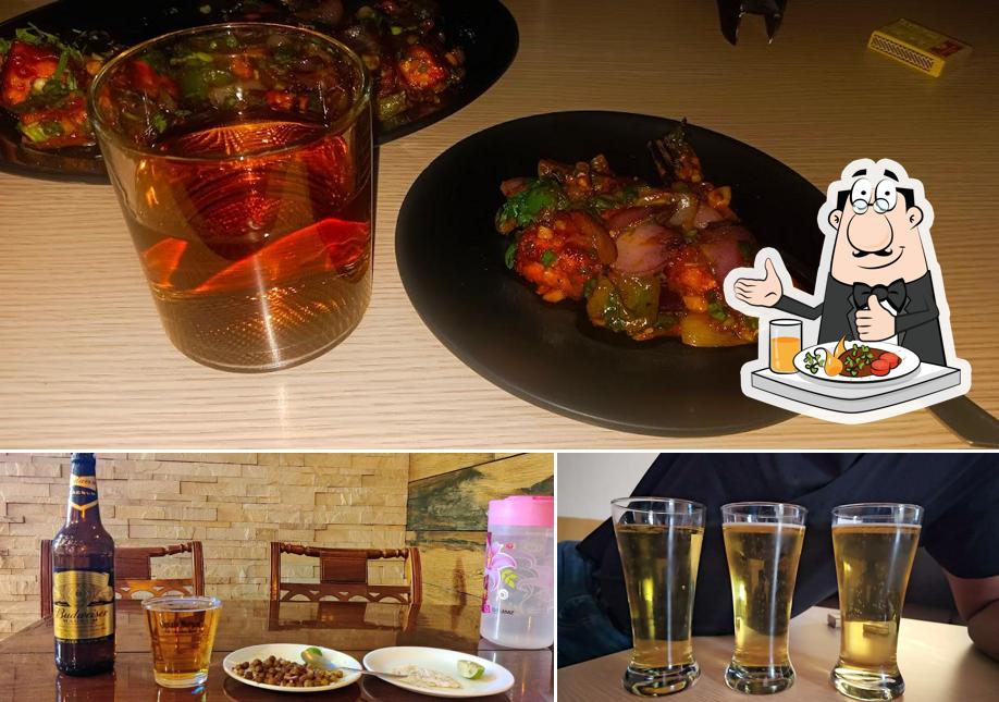 Meals at Midway bar and restaurant