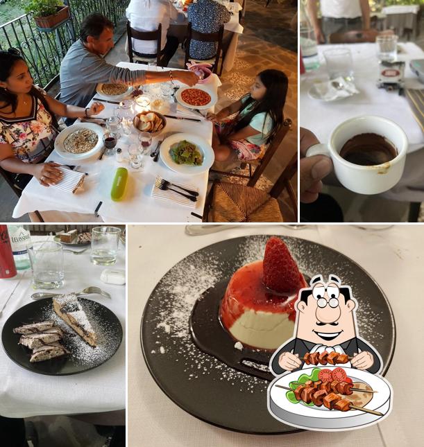 Platti al Ristorante Rocca Rosa