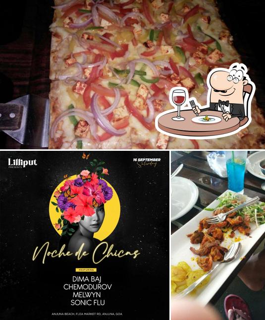 Food at Cafe Lilliput