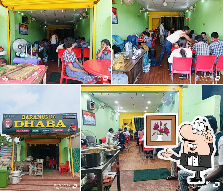 Check out how Baramunda Dhaba looks inside