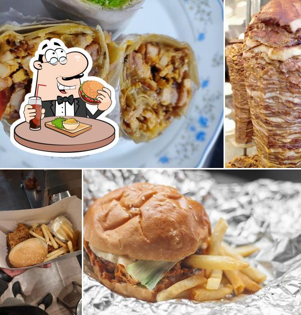 Order a burger at Istanbul Rolls and Grills