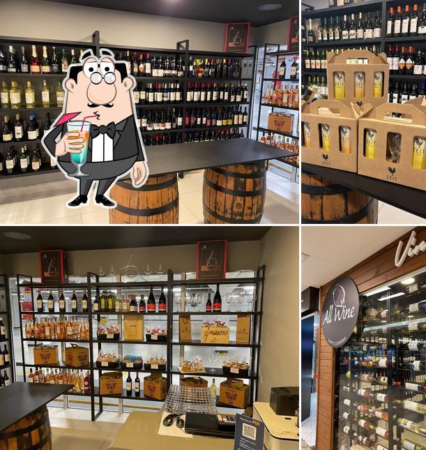 O Nah Wine Mueller se destaca pelo bebida e interior