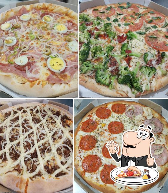 Experimente diferentes variedades de pizza