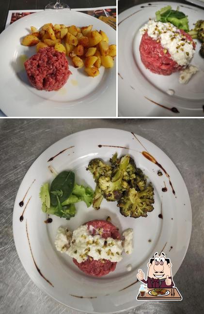 Tartaredi manzo al Bar Trattoria del Mutuo Soccorso Da Depa