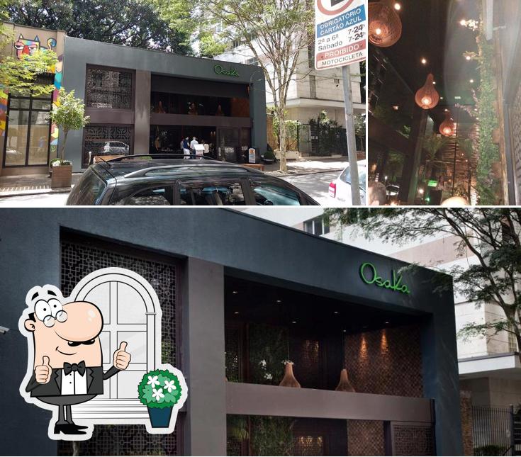 O exterior do Osaka Nikkei São Paulo