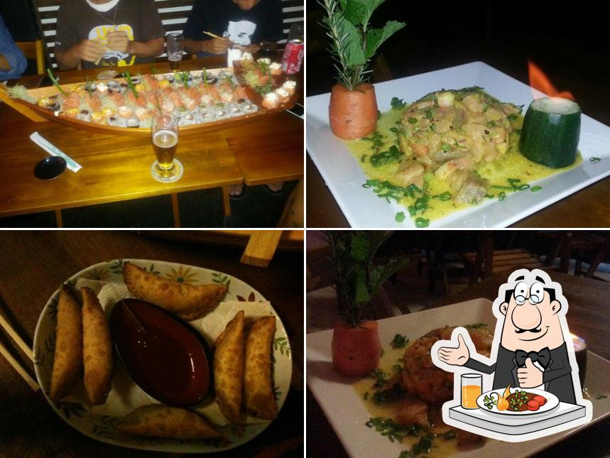 Comida em Wasabi Sushi