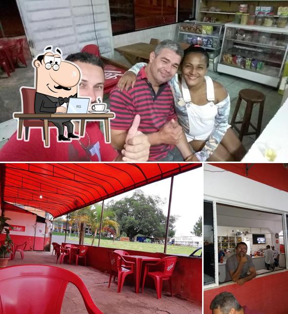 O interior do Bar do Ge