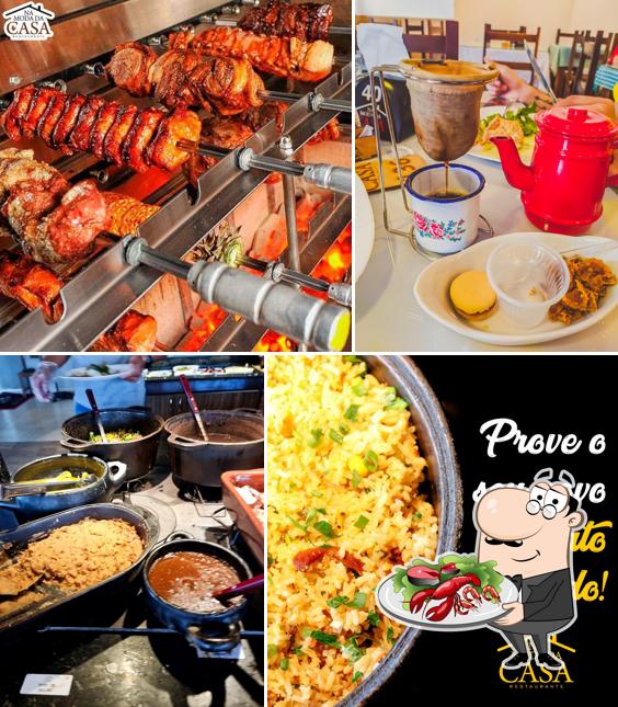 Peça frutos do mar no Na Moda da Casa Restaurante