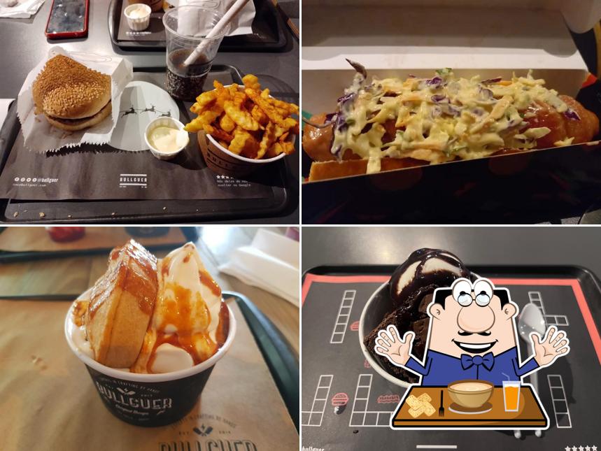 Comida em Hamburgueria Bullguer