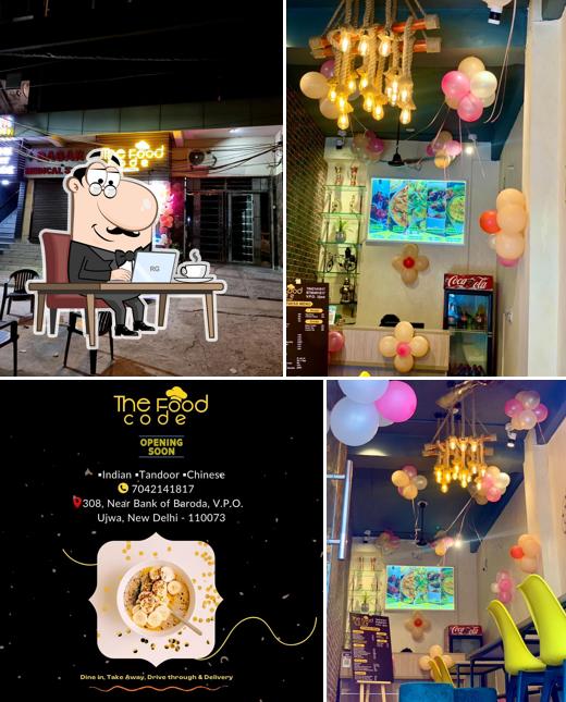 The interior of The Food Code