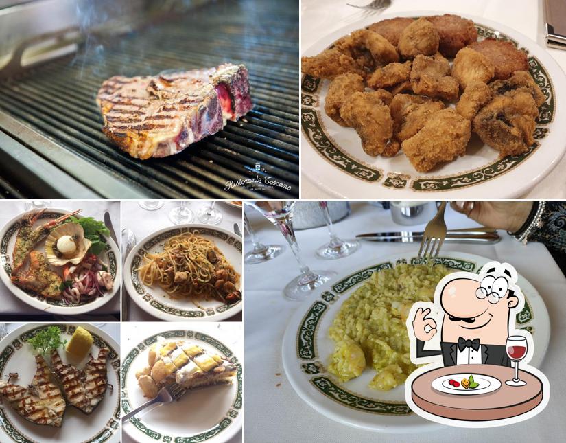 Platti al Ristorante Toscano