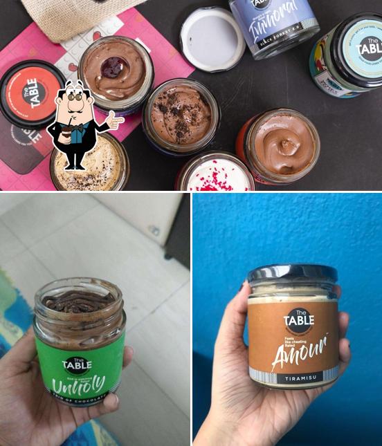 The Table serves a number of drinks