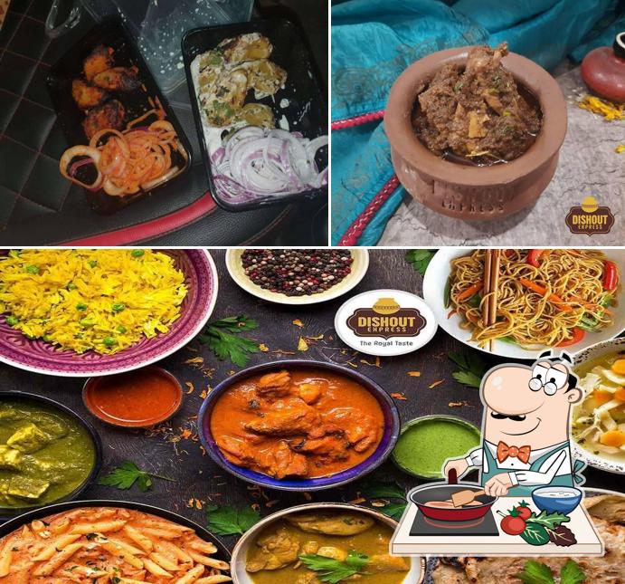 Chicken curry at Dishout Express