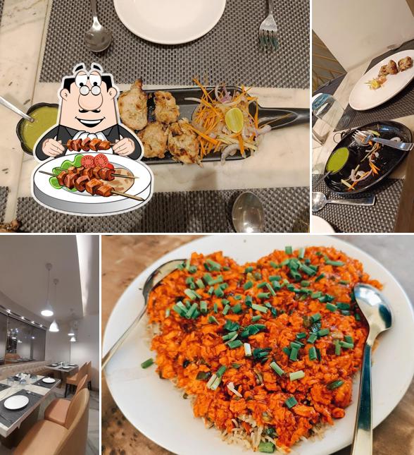 Chicken tikka at Khaabe