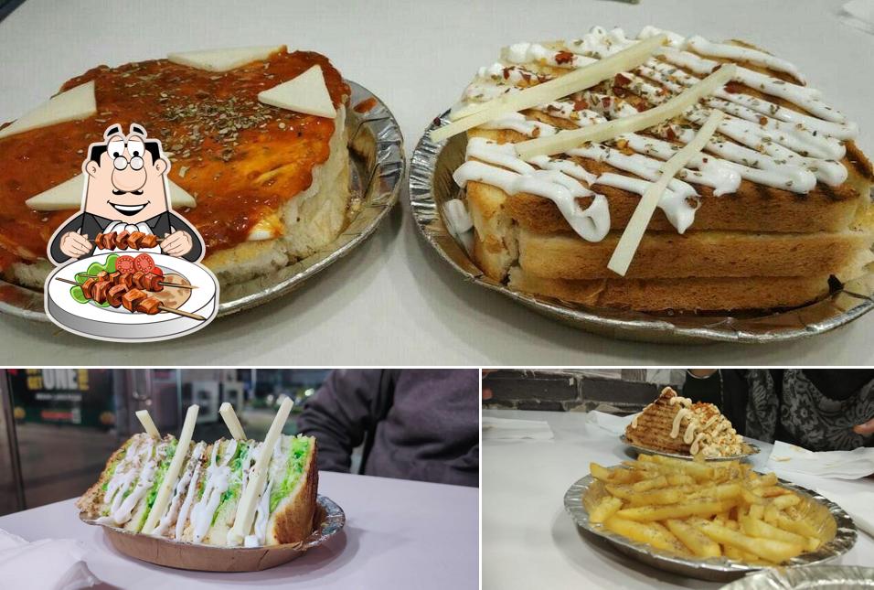 Food at Shakti Sandwich