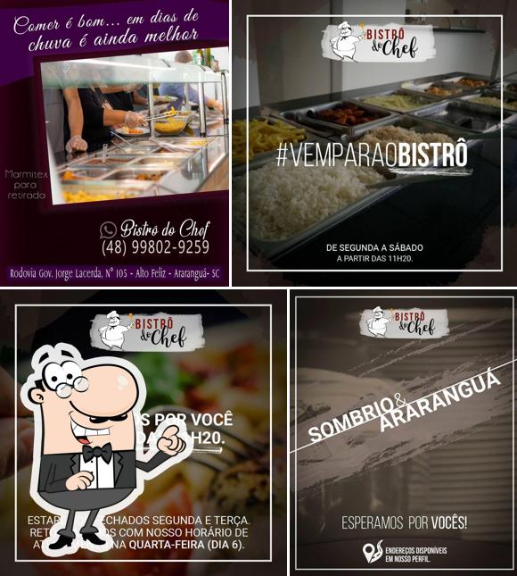 Veja imagens do interior do Restaurante Bistrô do Chef