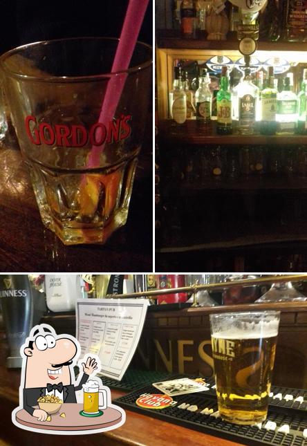 The Tartan Pub propone un'ampia varietà di birre