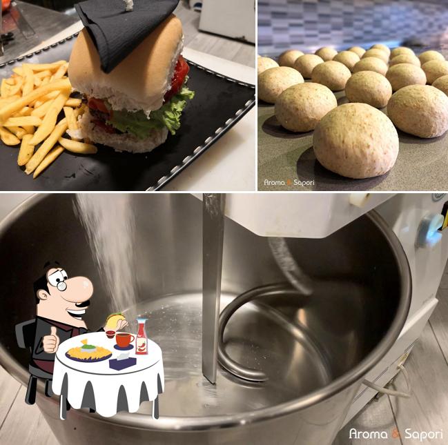 Prenditi un hamburger a Aroma & Sapori Pizzeria