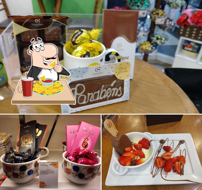 Nachos em Cacau Show - Chocolates