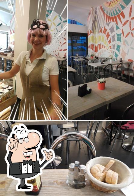 Gli interni di Maramais Cafè