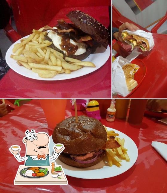 Comida em Burger Mania