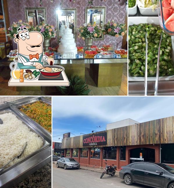 Arroz frito em Concórdia Grill