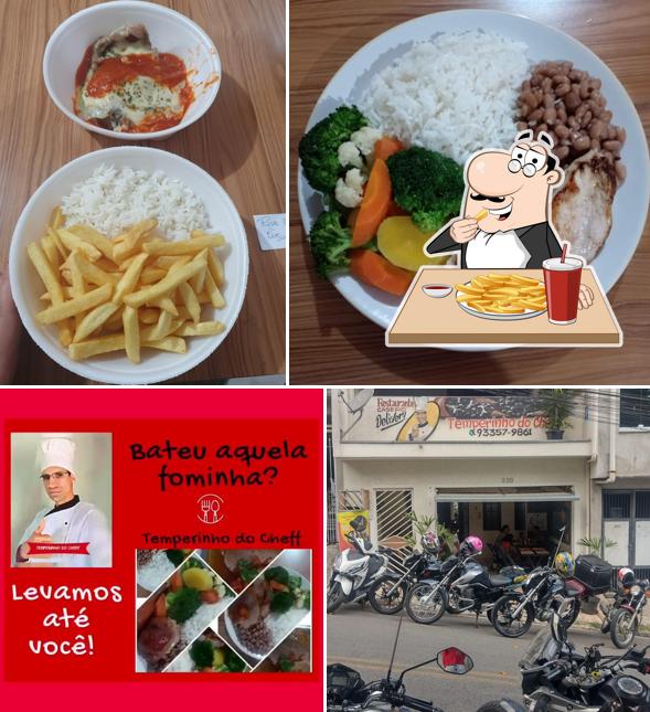 Experimente fritas no Temperinho do Cheff